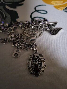 James Avery Enamel Virgin of Guadalupe Charm
